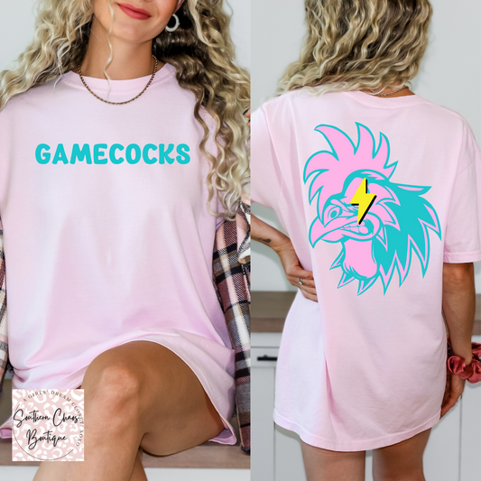 Gamecocks - Blue & Pink