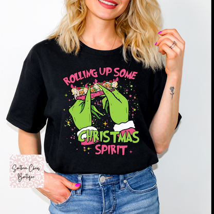 Rolling Up Some Christmas Spirit - Grinch